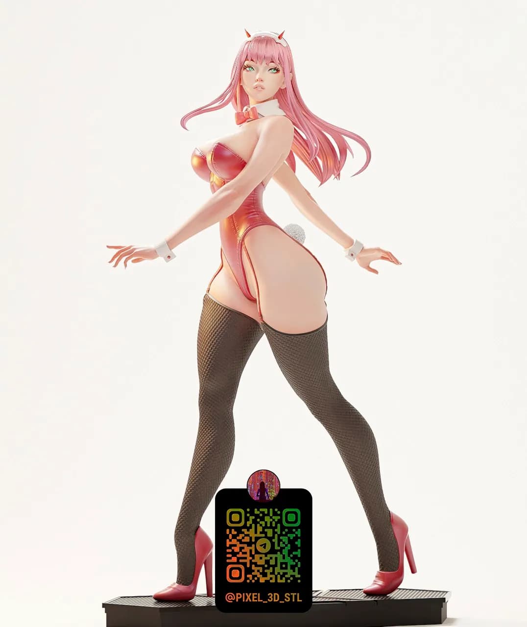 STL - Zero Two Darling in the Franxx 3