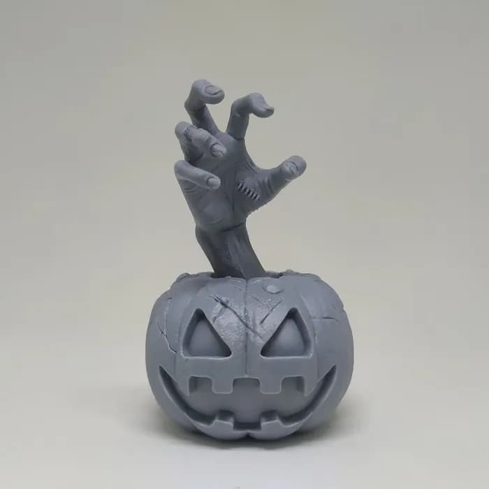 STL - zombie pumpkin