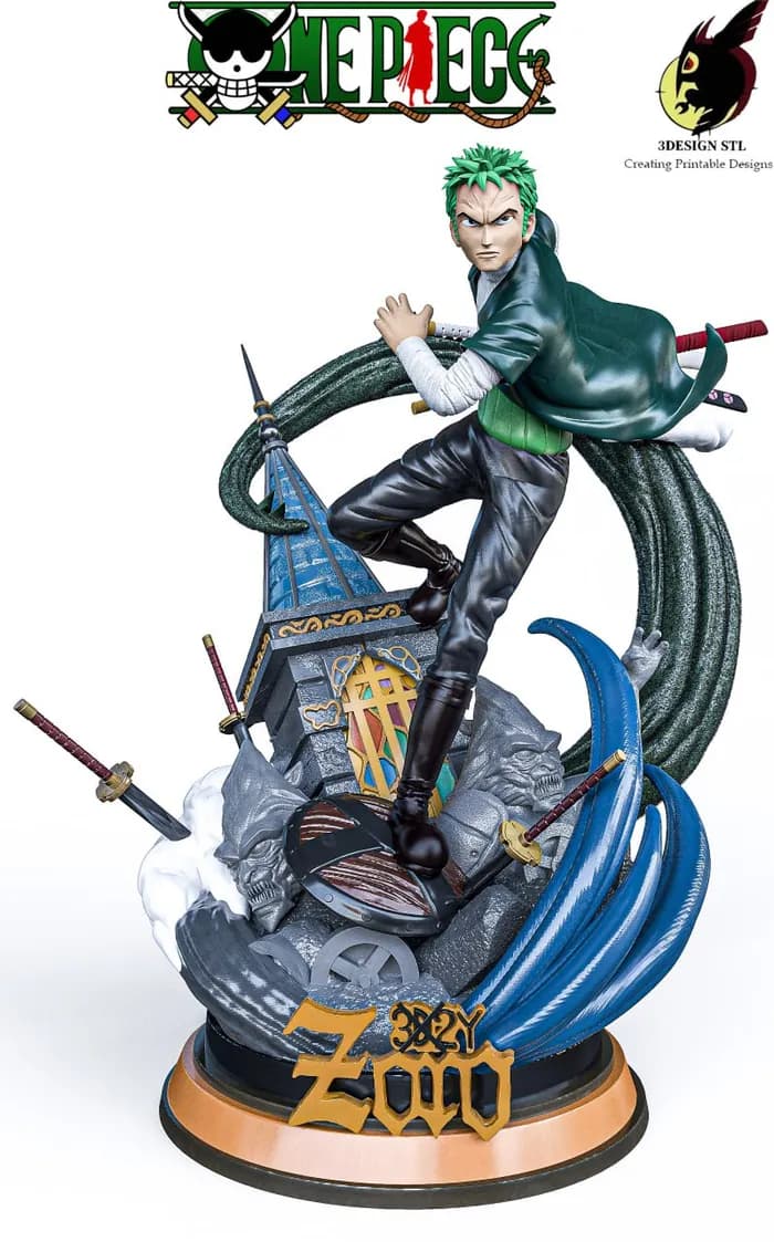 STL - zoro one piece