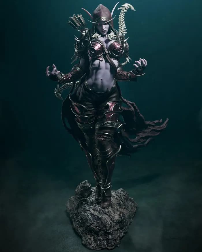 STL - sylvanas render 2