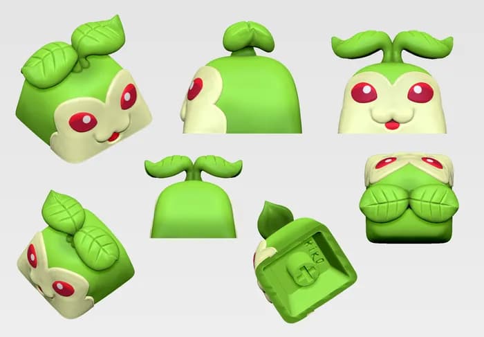 STL - tanemon keycap