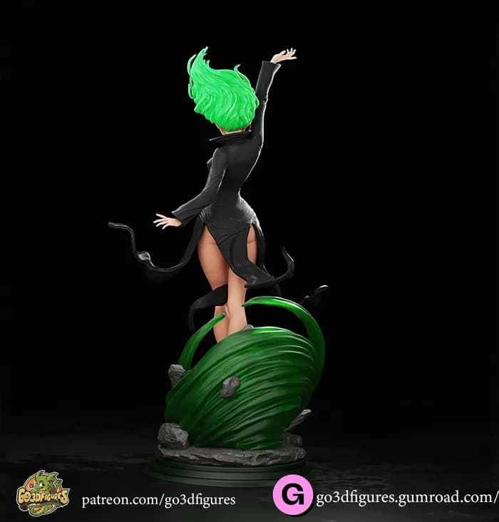 STL - tatsumaki render 3