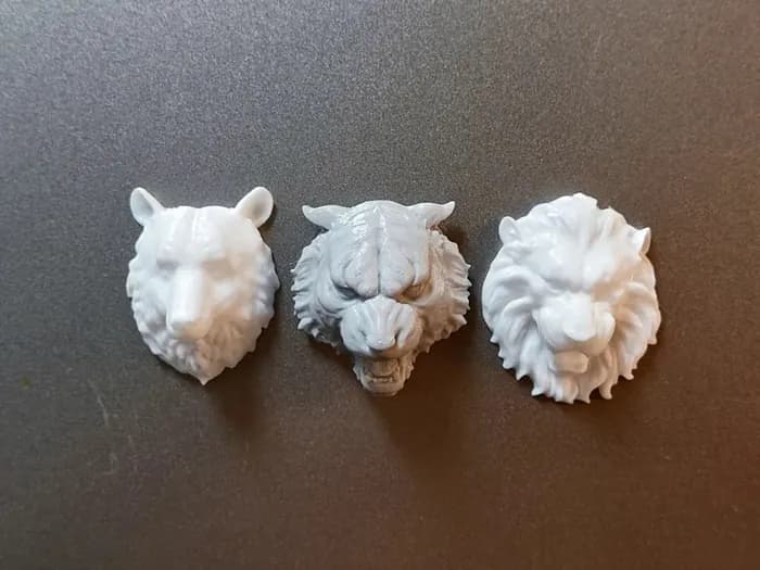STL - tigre leon magneticos