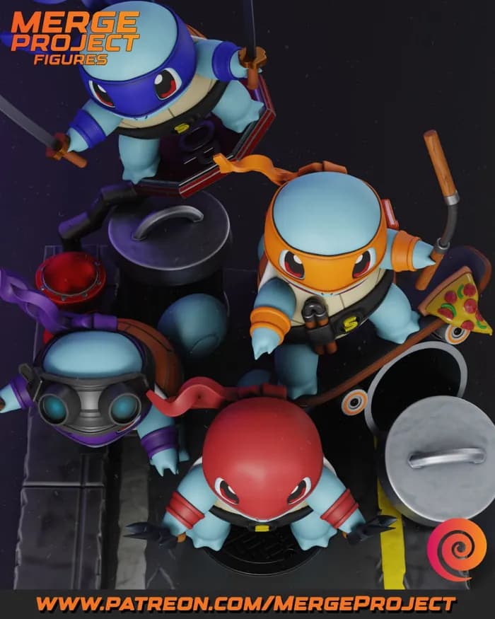 STL - tmns merge project figures render 3