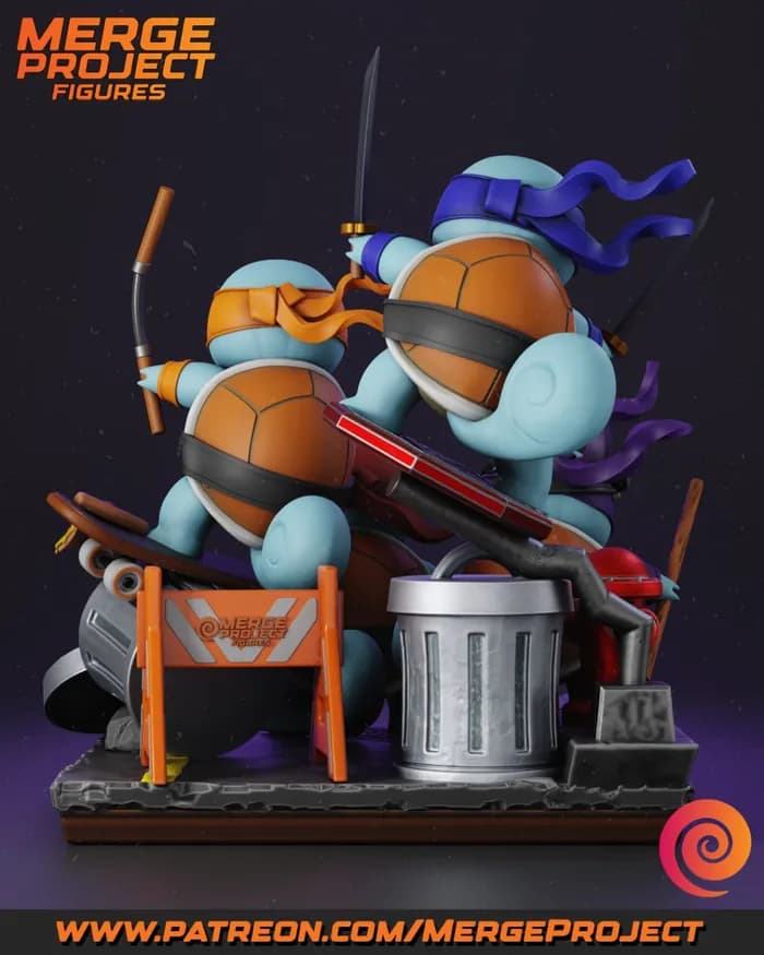 STL - tmns merge project figures render 5