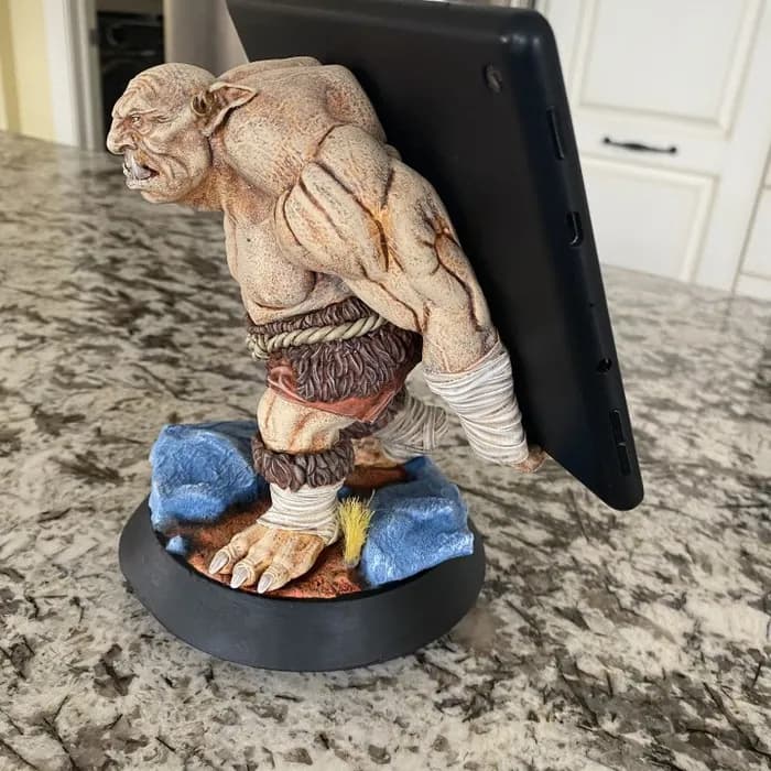 STL - troll tablet soporte