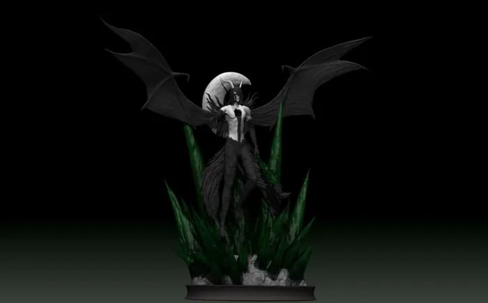 STL - ulquiorra cifer bleach render 2