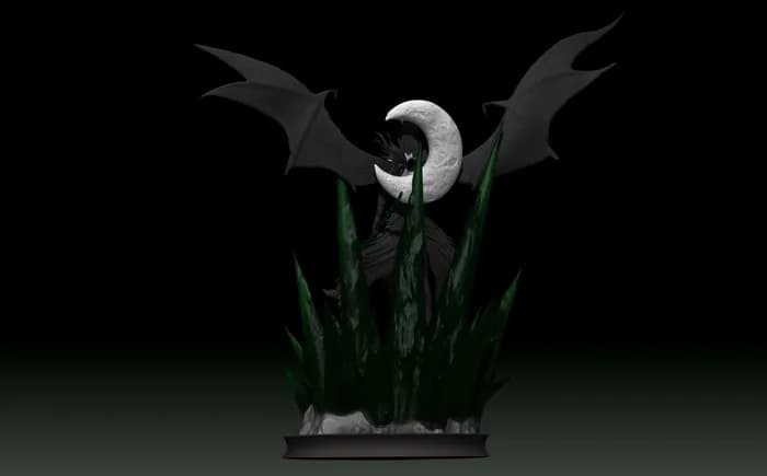 STL - ulquiorra cifer bleach render 5
