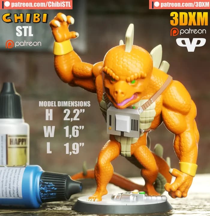 STL - vincent stegron chibi