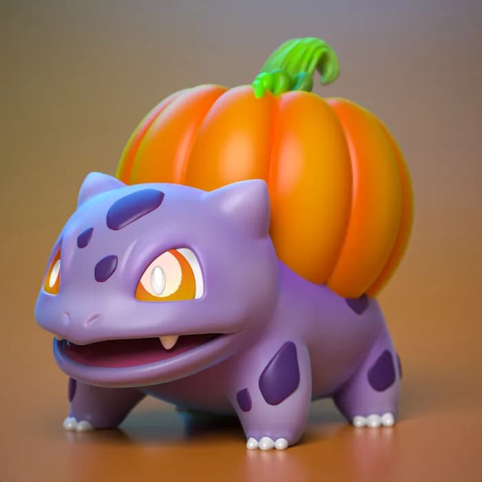 STL - ydeval #001 bulbasaur render 4