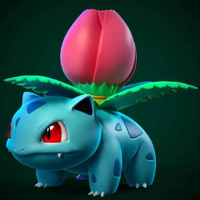 STL - ydeval #002 ivysaur