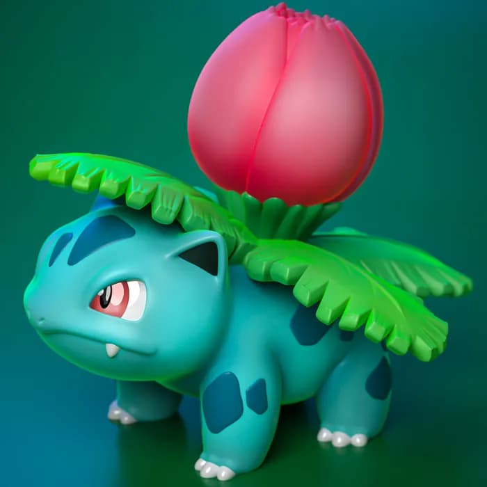 STL - ydeval #002 ivysaur render 2