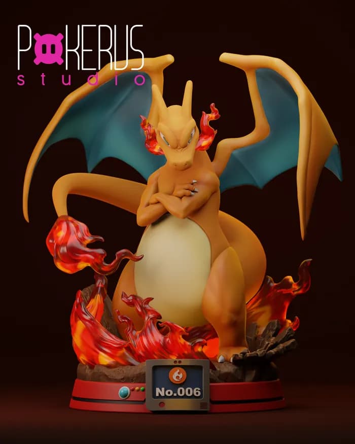 STL - ydeval #006 charizard
