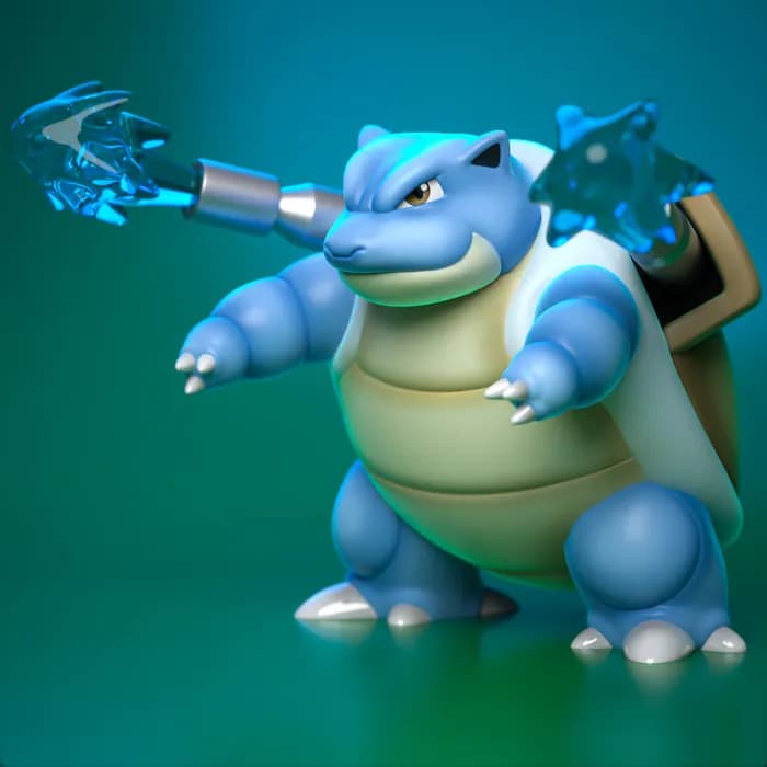 STL - ydeval #009 blastoise