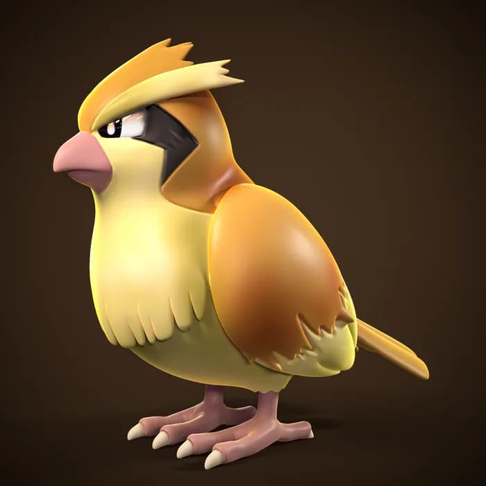 STL - ydeval #016 pidgey