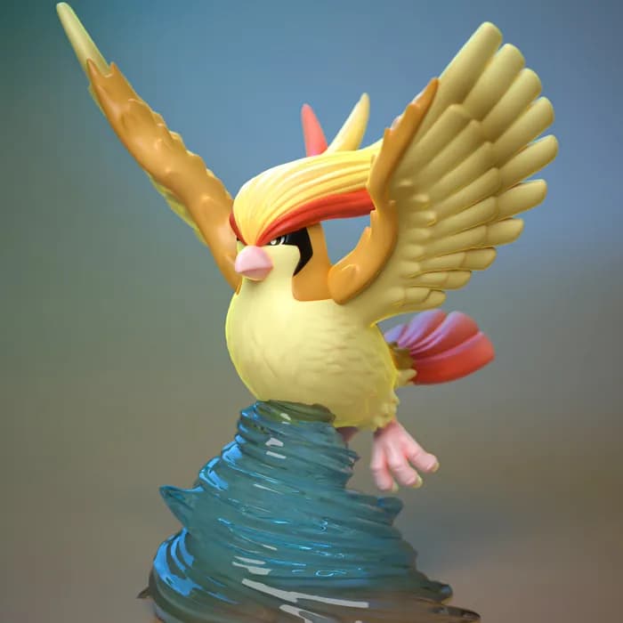 STL - ydeval #018 pidgeot