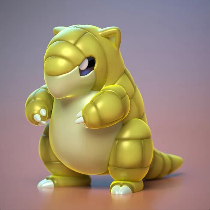 STL - ydeval #027 sandshrew