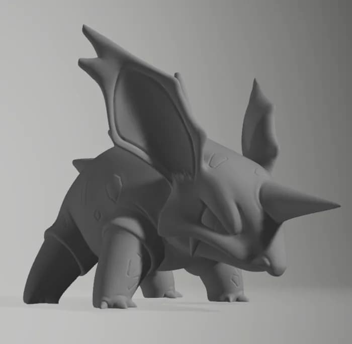 STL - ydeval #029 nidorans render 4