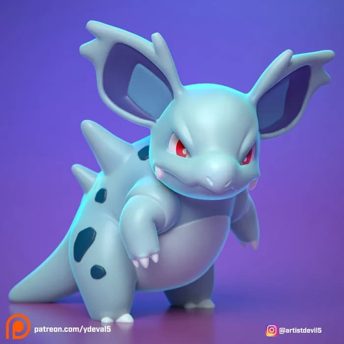 STL - ydeval #030 nidorina
