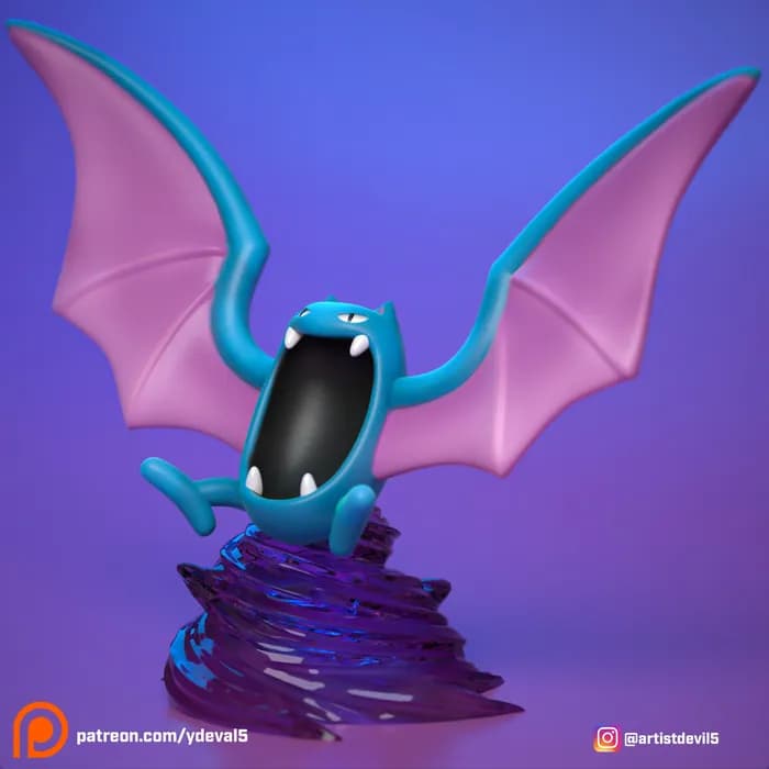 STL - ydeval #042 golbat