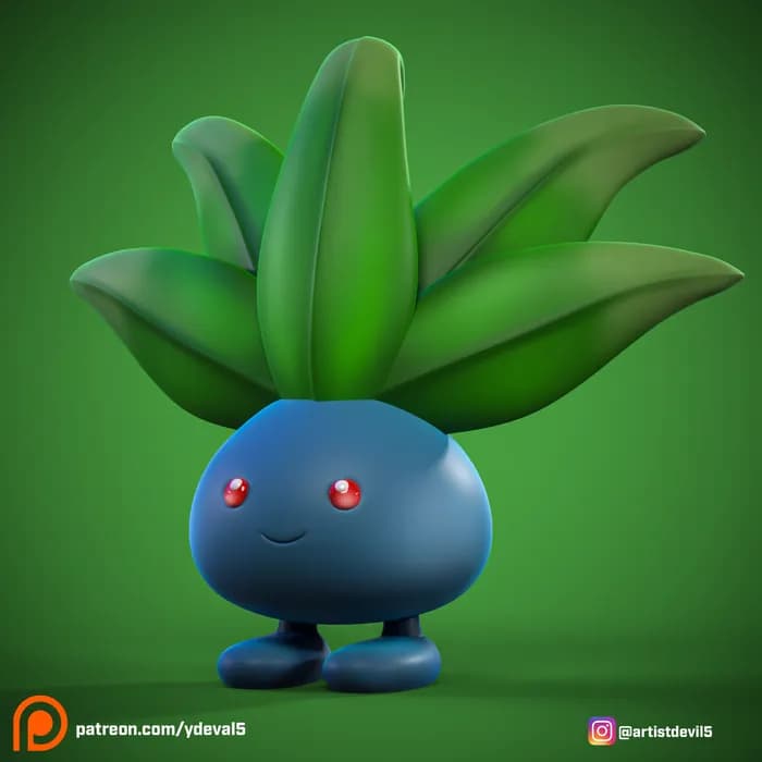 STL - ydeval #043 oddish