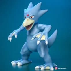 STL - ydeval #055 golduck