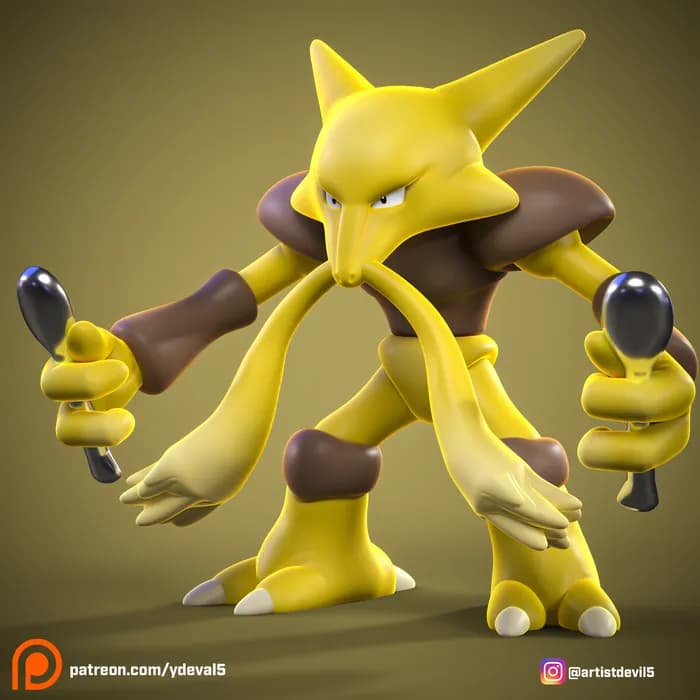 STL - ydeval #065 alakazam