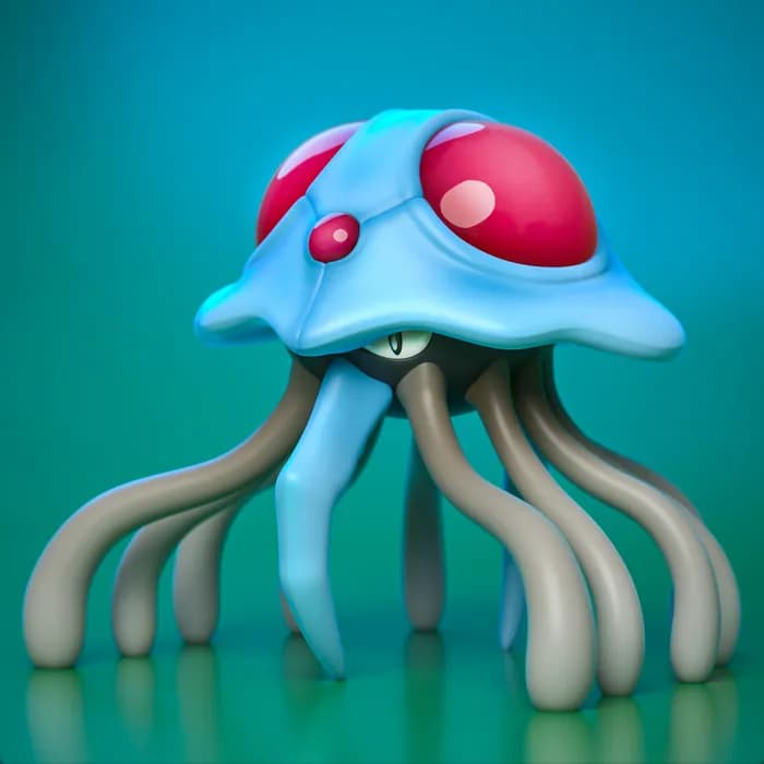 STL - ydeval #073 tentacruel
