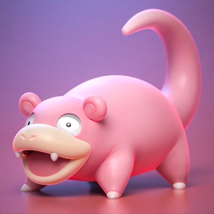 STL - ydeval #079 slowpoke