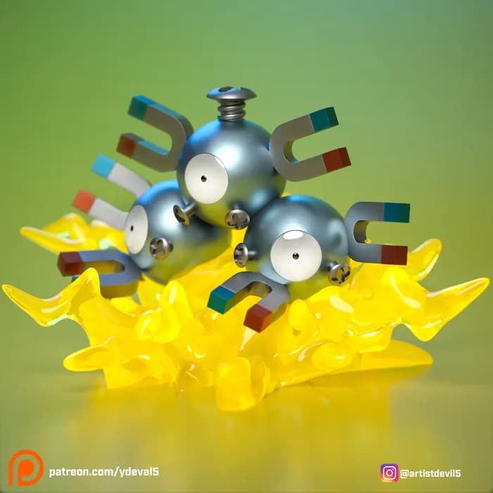 STL - ydeval #082 magneton
