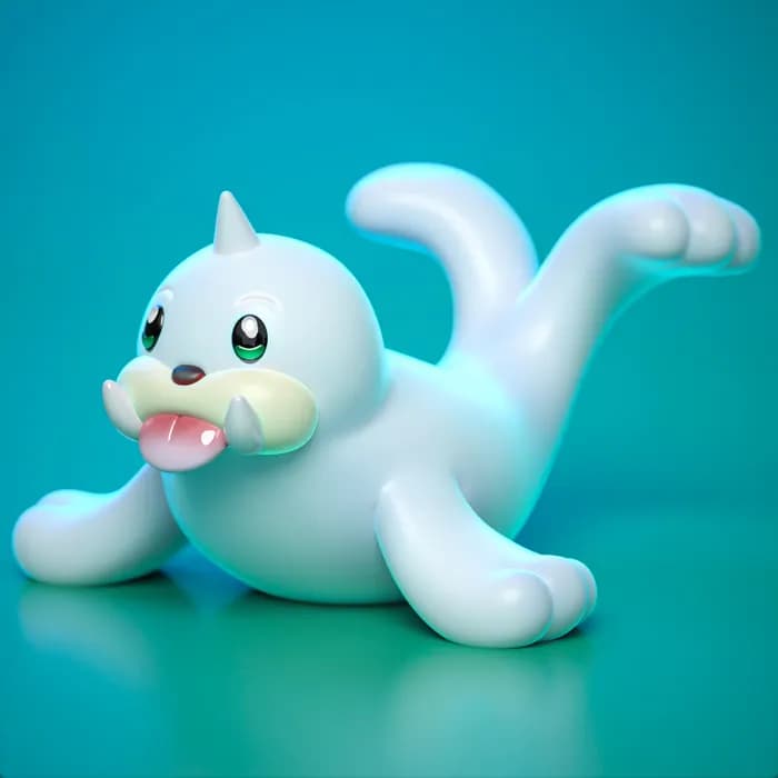 STL - ydeval #086 seel render 1
