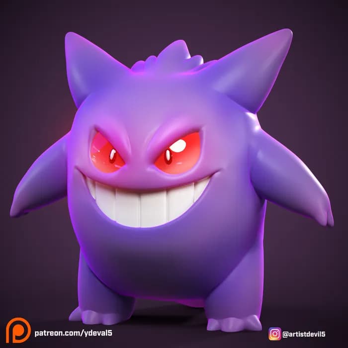 STL - ydeval #094 gengar