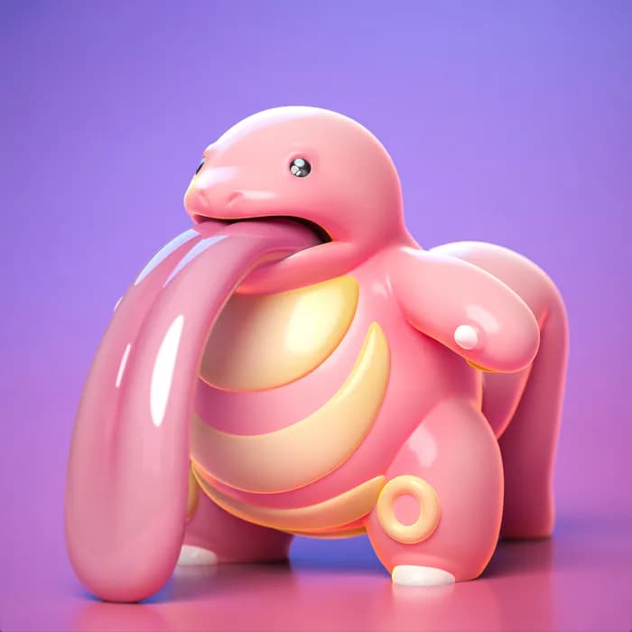 STL - ydeval #108 lickitung