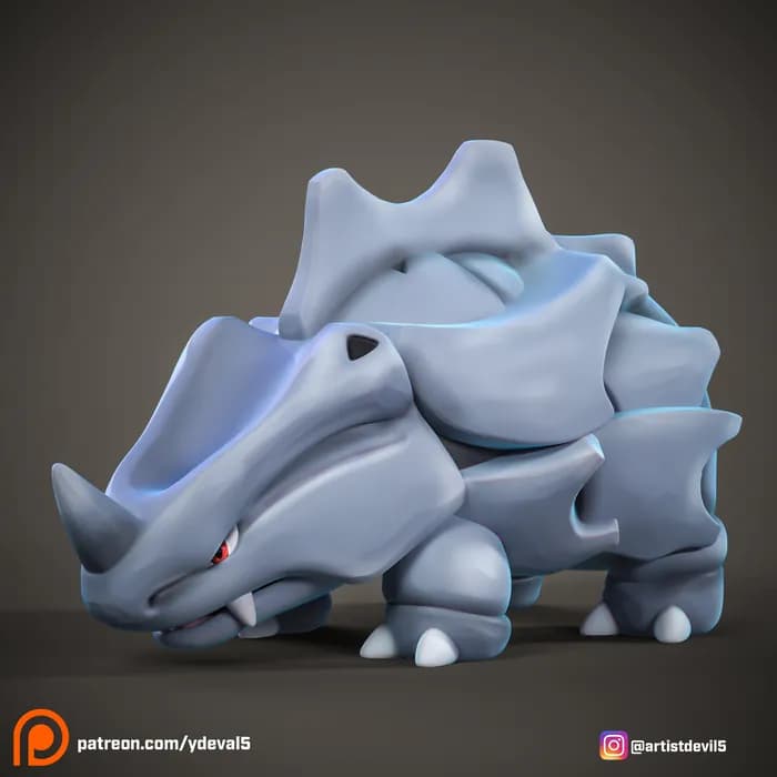 STL - ydeval #111 rhyhorn