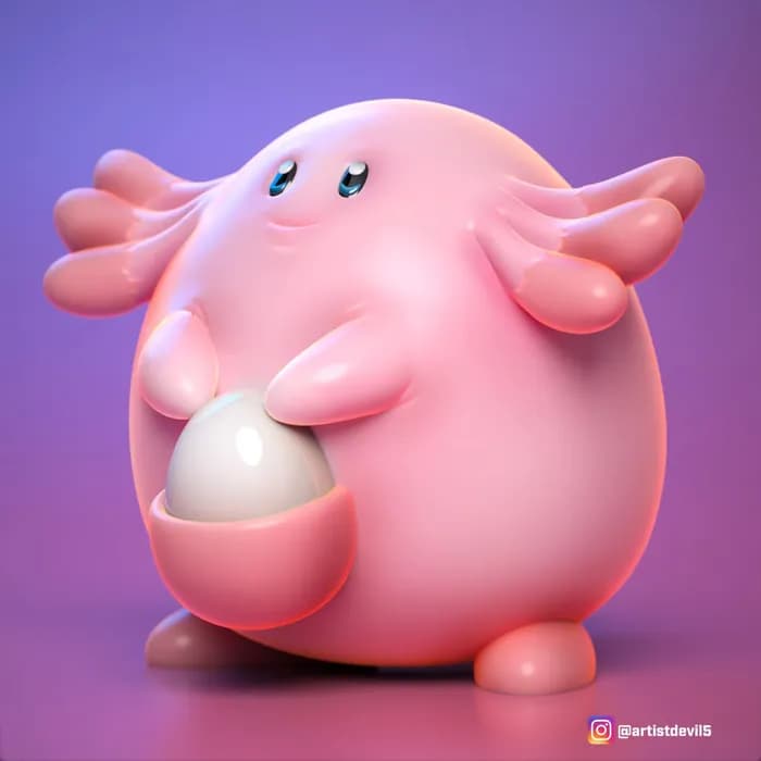 STL - ydeval #113 chansey