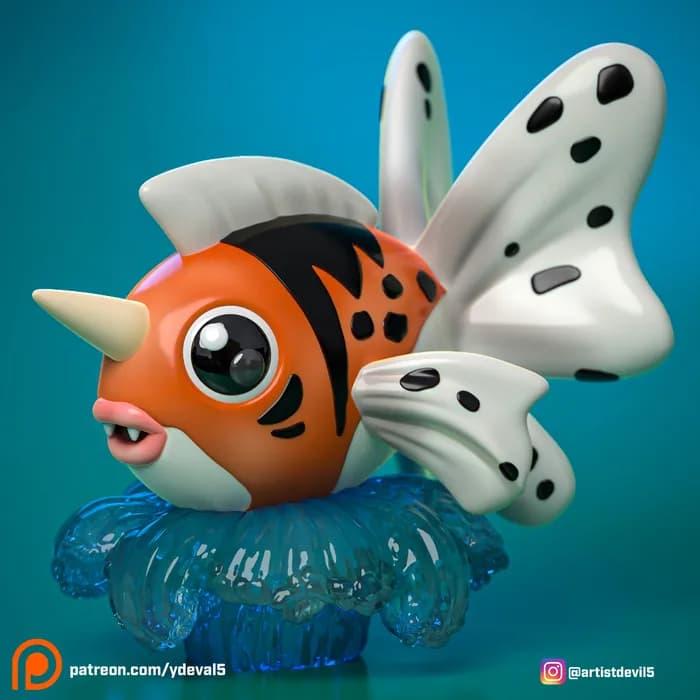 STL - ydeval #119 seaking render 1