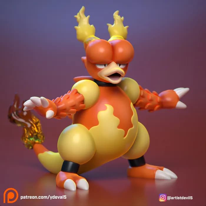 STL - ydeval #126 magmar