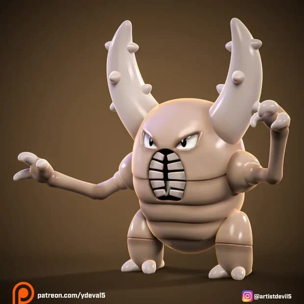 STL - ydeval #127 pinsir