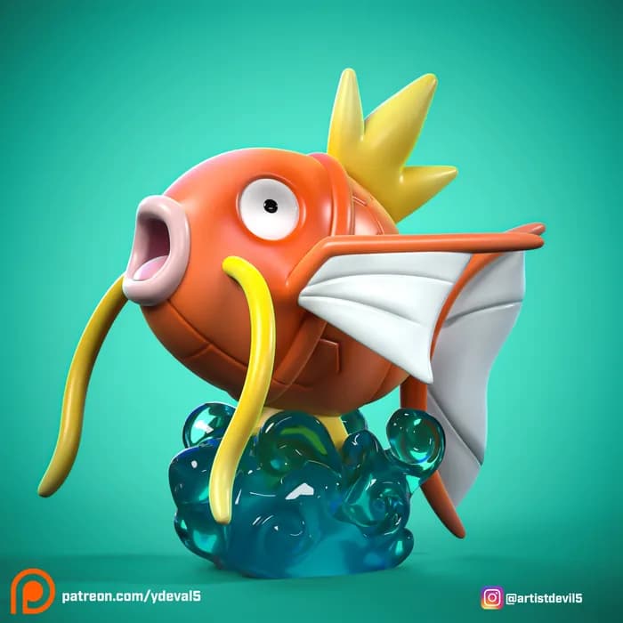 STL - ydeval #129 magikarp