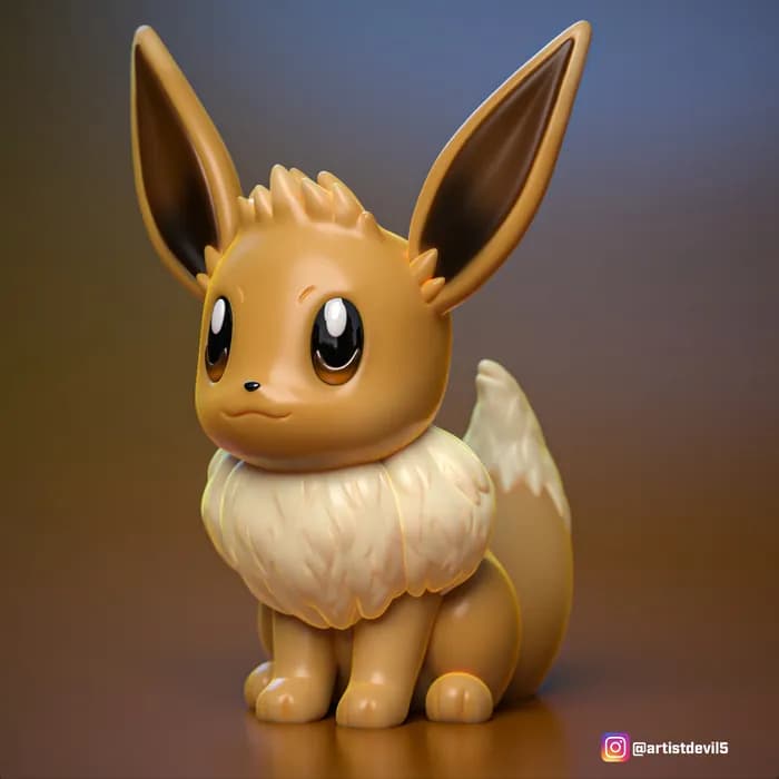 STL - ydeval #133 eevee render 3