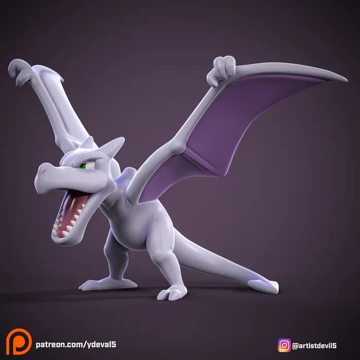 STL - ydeval #142 aerodactyl