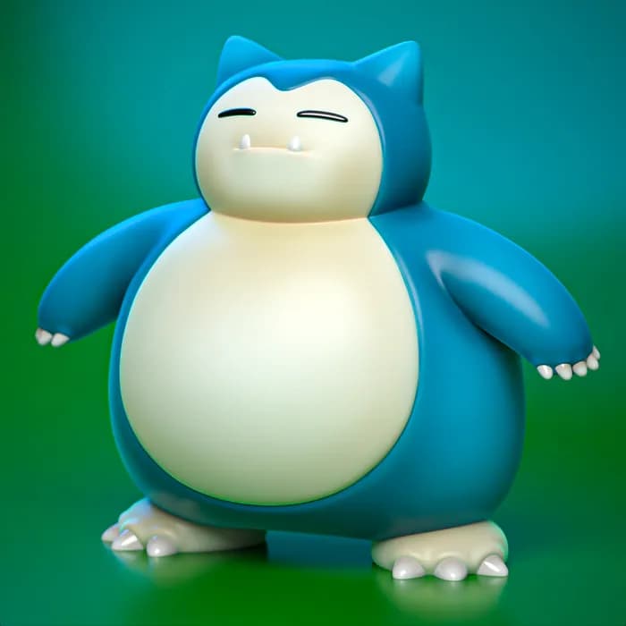 STL - ydeval #143 snorlax