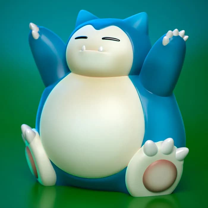 STL - ydeval #143 snorlax render 2