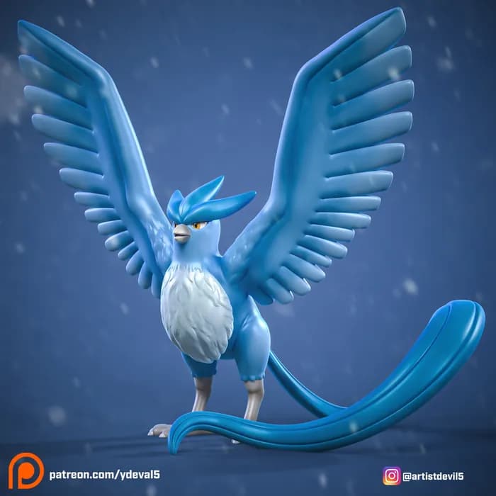 STL - ydeval #144 articuno