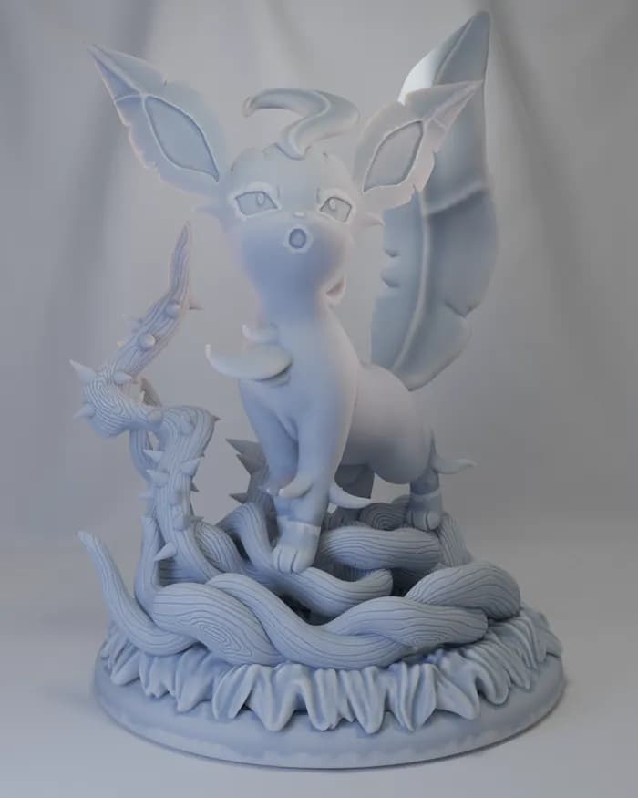 STL - leafeon kids collections render 2