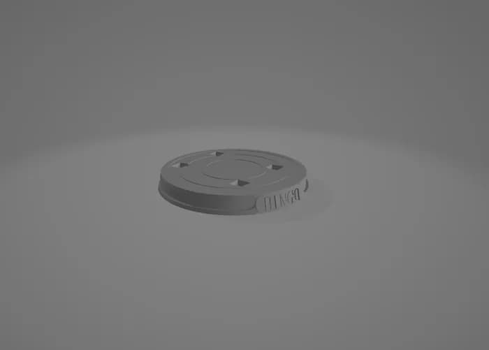 STL - Perro Bingo render 2