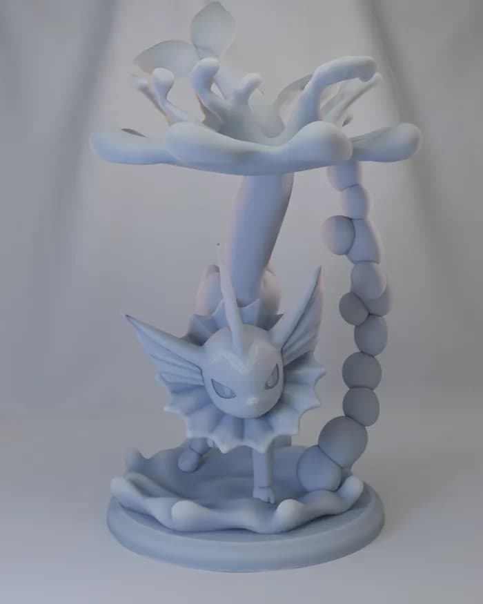 STL - vaporeon kids collections render 2
