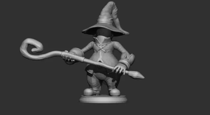 STL - vivi final fantasy render 2