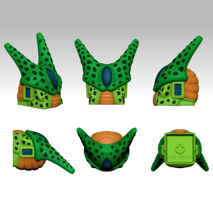 STL - dbz cell keycap render 2