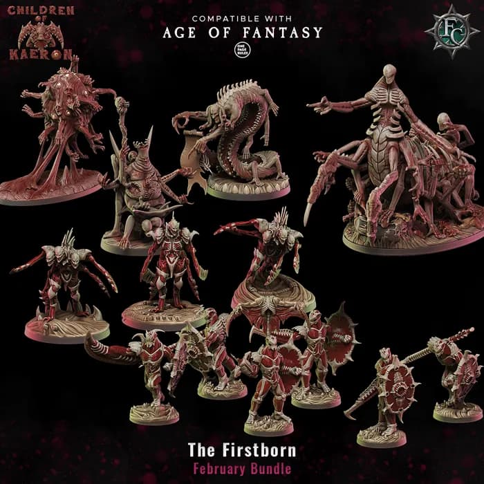 STL - fleshcraft studios age of fantasy april 2023